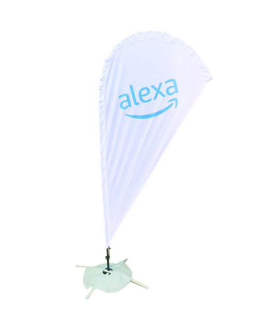 Alexa gadget Flying Banner personalizzati rifipack