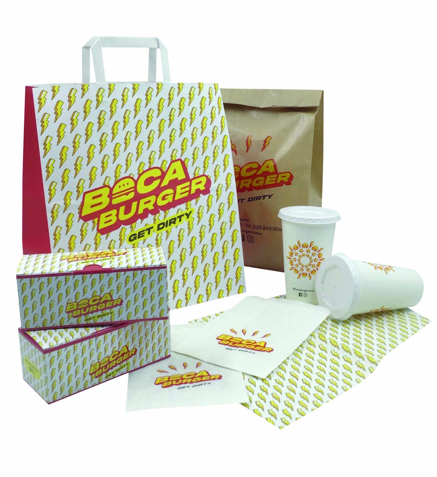 Boca Burger packaging alimentare mix 2